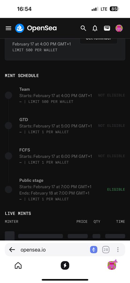 ozihabibah_eth's tweet image. @supawcool Eligibility today doesn’t guarantee eligibility tomorrow
This my entire community faith rn as all our wallet has been removed from GTD.

Please kindly follow up let get it sorted
WE ARE HYPED FOR THIS!