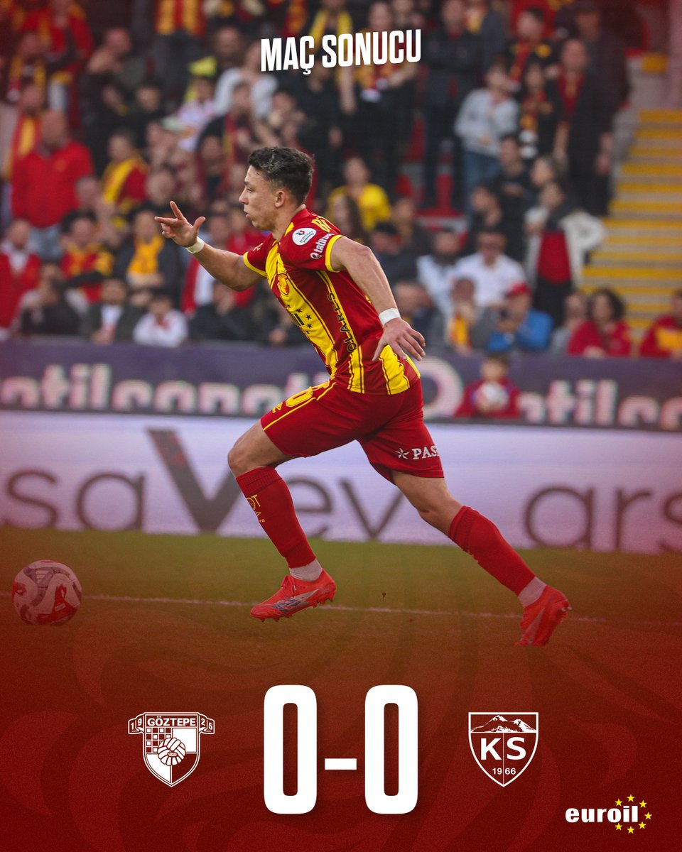 Goztepe's tweet image. Karşılaşma sona erdi.

#Göztepe