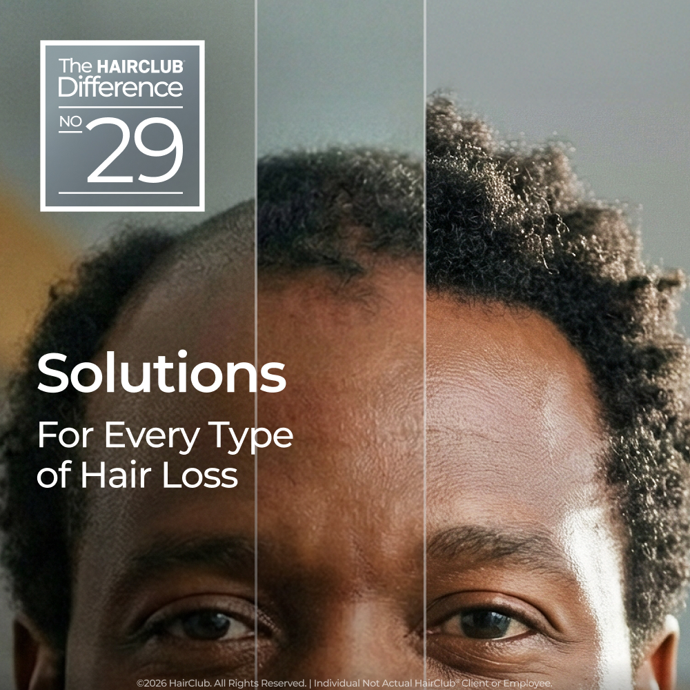 HairClub's tweet photo. Everyone’s #Hairloss is different. HairClub®, the #HairRestoration leader offers personalized options - #HairGrowth products, custom #HairSystems, and surgical** #HairTransplants like #FUE &amp; #FUT. Get a free consultation at 100+ centers. 

Book today - https://t.co/QpIDtCEg0S https://t.co/DNOQbu5lu0