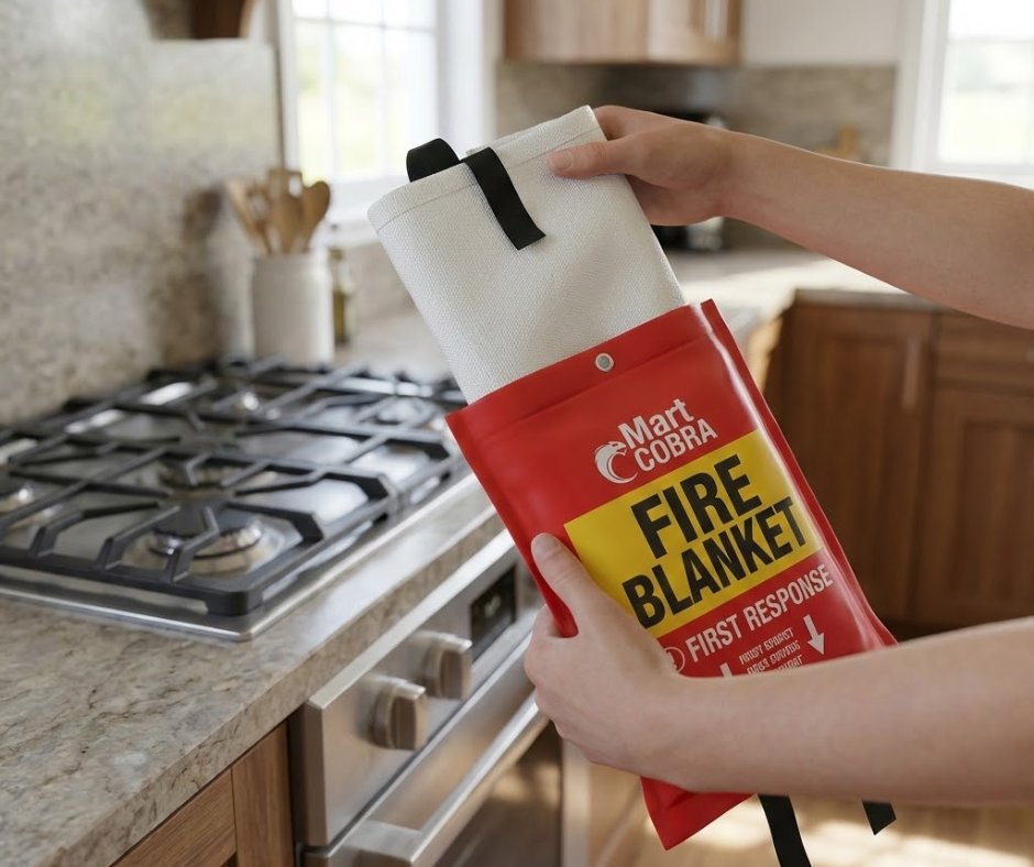Underrated home essential: a fire blanket.

Simple. Reliable. Always ready when you need extra peace of mind.
