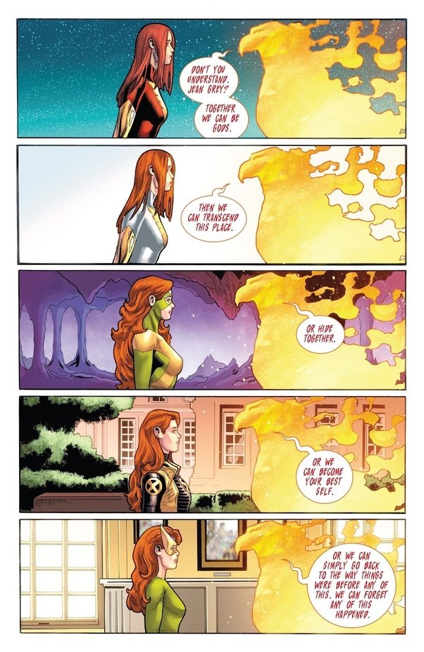 Reminder that Jean Grey can transcend even the White Hot Room if she wants ( but girl been limited by because she too powerful 👏🤷) 

#XSpoilers 
#JeanGrey