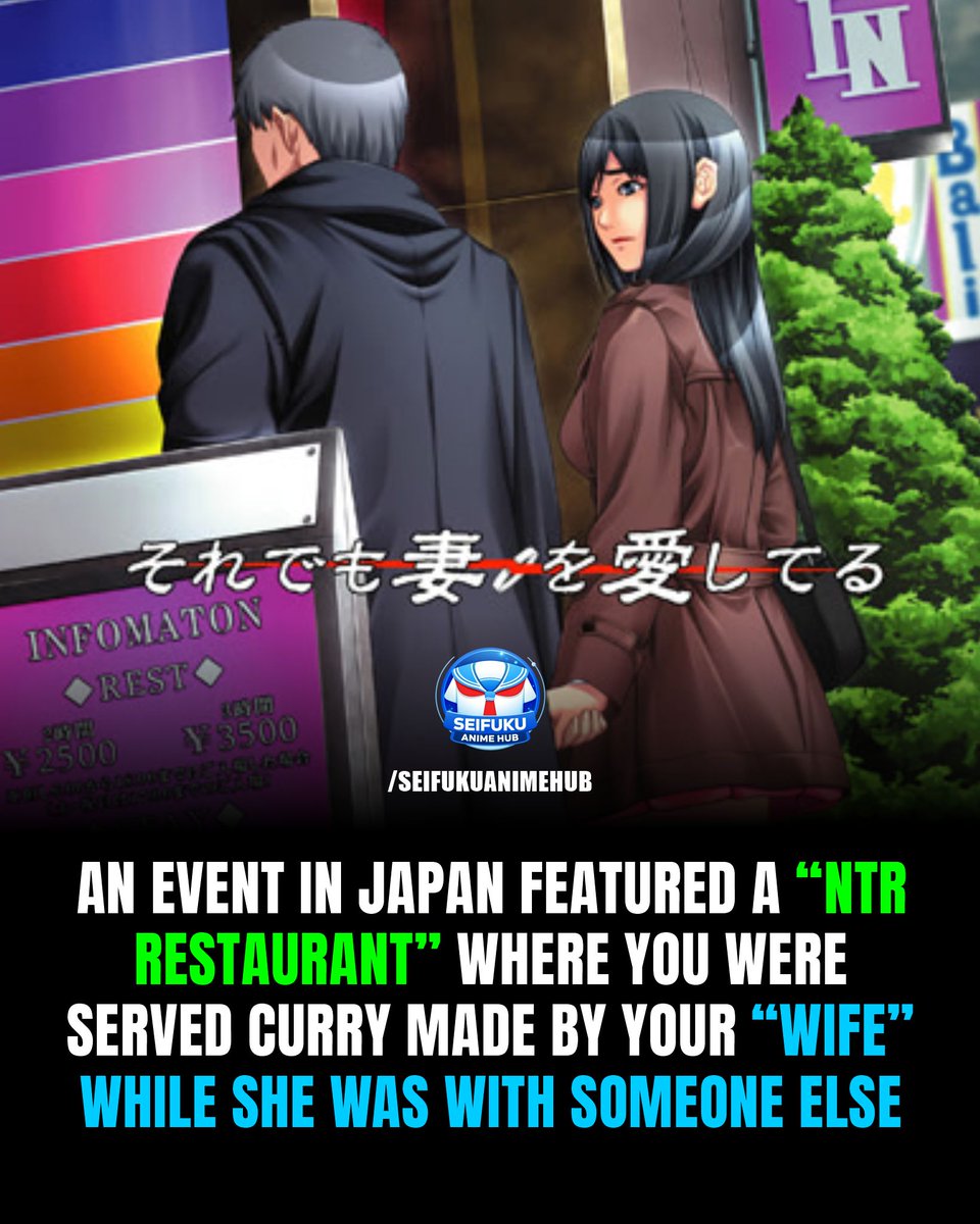 In December 2024, an event called Denki Guy Matsuri took place, and Team Bitters had a booth featuring a “netorare restaurant.” There, visitors were served a plate of curry that their “wife” had left for them while she was out having fun with someone else.

Details >