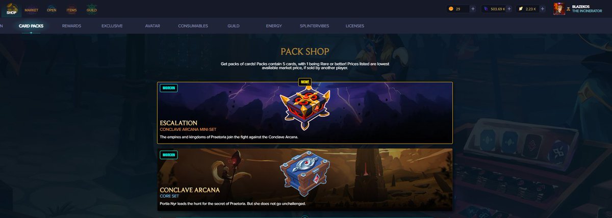 If you’re on the hunt for a fun, fast-paced TCG with real strategy and real rewards, you’ve got to check out Splinterlands 🔥

Whether you’re aiming to climb the competitive ladder or just want to enjoy some casual battles, there’s something here for every kind of player.

💎