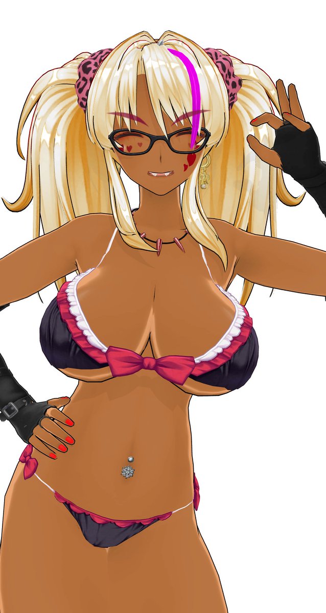 カスタムメガネギャルニテン様
#メガネ祭り見た人もメガネあげちゃえ 
#カスタムキャスト 