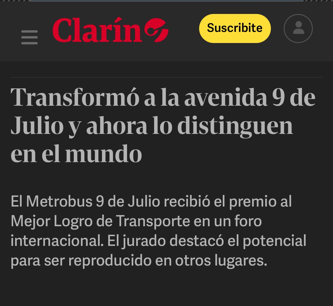Cuando lean críticas al nuevo Trambus de CABA, recuerden que son los mismos que criticaban el Metrobús de 9 de julio y se ataban a los árboles, ellos y sus crías son el eterno palo en la rueda del progreso.