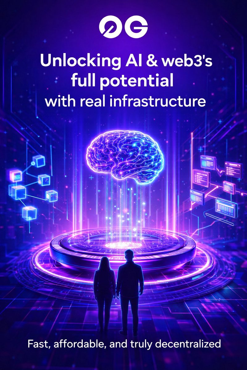 Many don't know that <a href="/0G_labs/">0G Labs (Home of Infinite AI)</a> is solving one of the biggest gaps in Web3 today: the lack of scalable infrastructure for AI and high-performance applications on decentralized networks.
Right now, most blockchains are not built to handle the massive data, speed, and computation