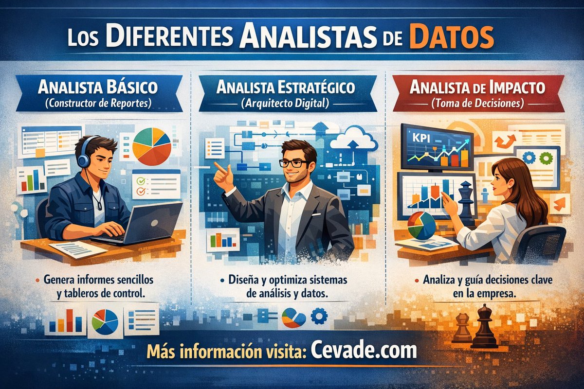 CeVaDe's tweet photo. Los Diferentes Analistas de Datos
📍 #Infografia #AnalistaDeDatos #CienciaDeDatos #DataAnalytics #DataScientist #BusinessIntelligence #InteligenciaDeNegocios 
💾 https://t.co/nV2coqTfIK
📢 Atte. Cesar Vallejo de la Torre https://t.co/LtIMoRuWOM