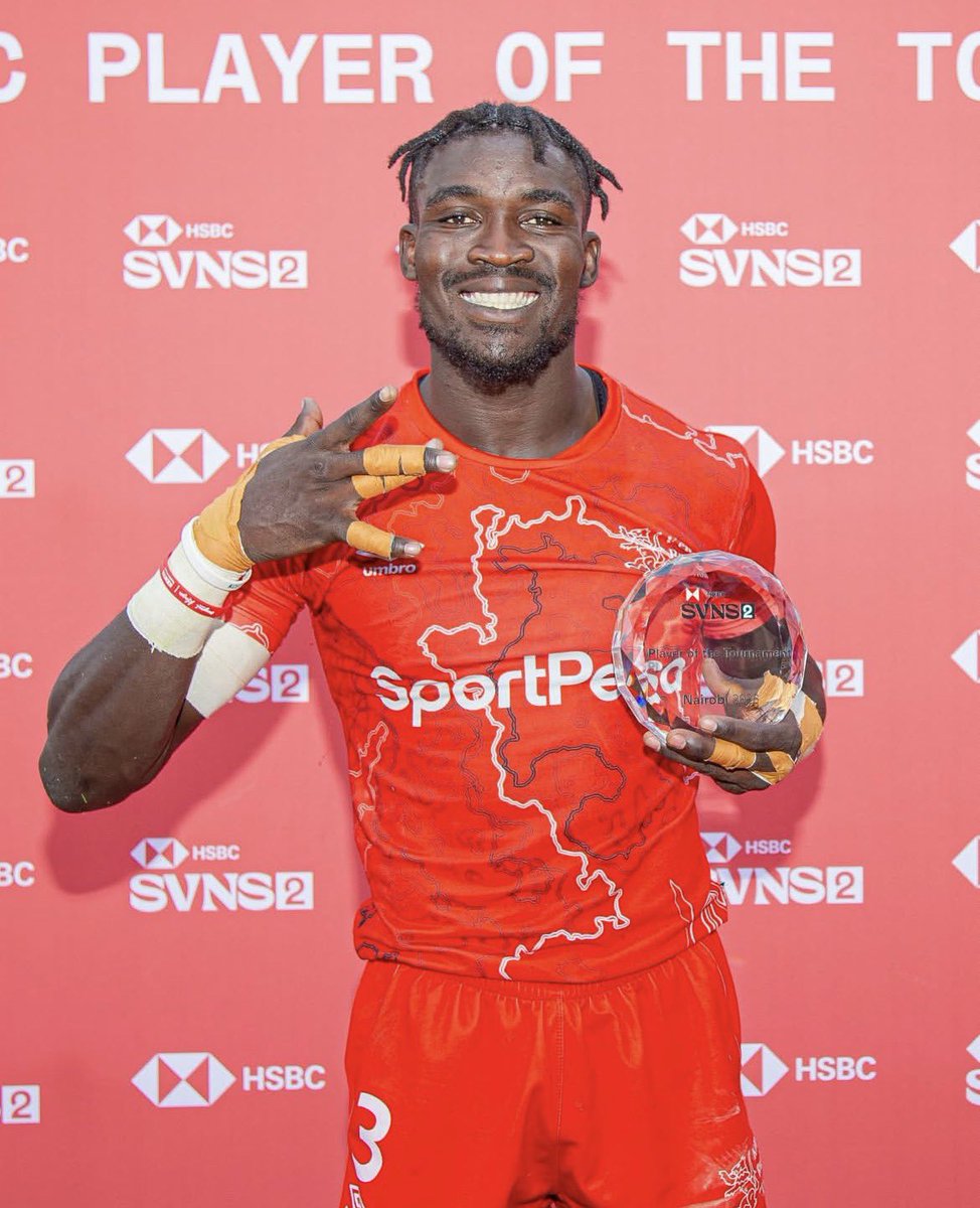 Image for the Tweet beginning: Star of the tournament 🌟🇰🇪

George