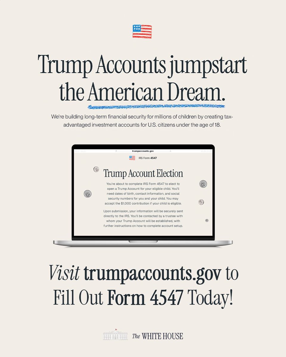 The White House tweet media