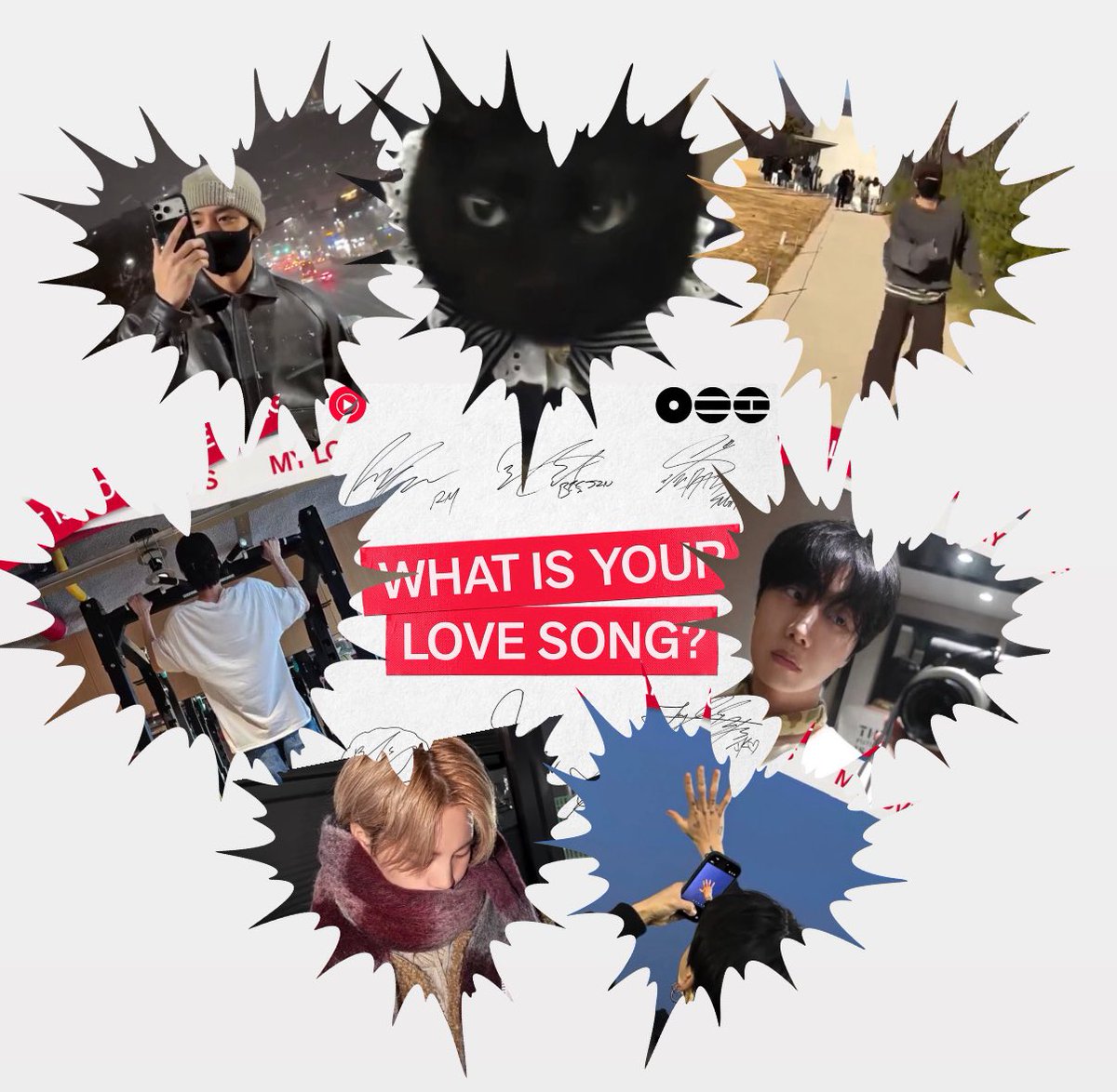 tannies and their submissions of pieces of love

🐯winters
🐱tangie
🐨namjooning
🐹pookie in gym
🐿️lights camera action
🐣thirst trap for taehyung
🐰ARMY