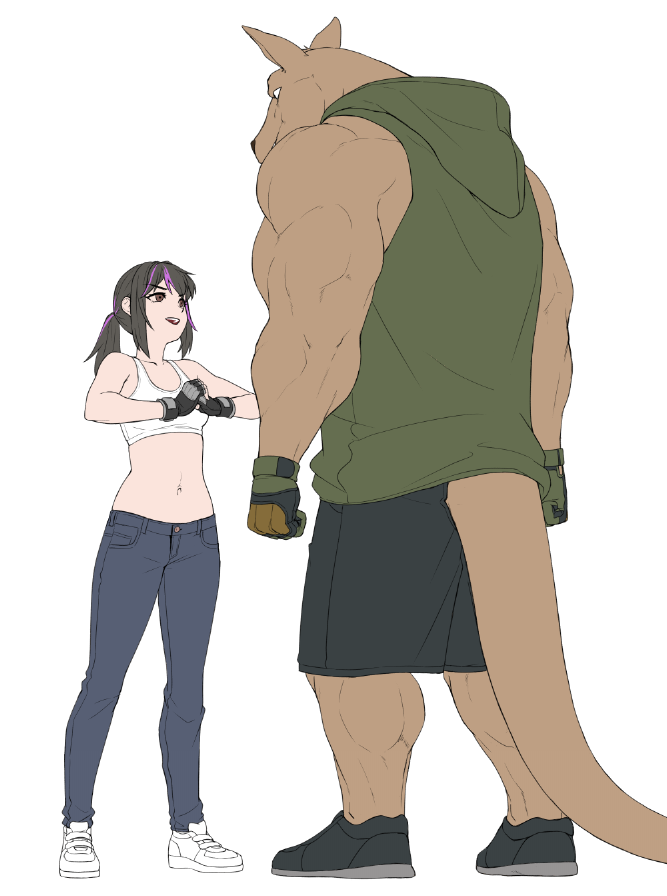 WIP
那個袋鼠又出場了😃 