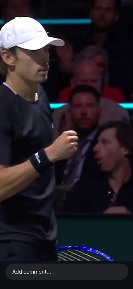 BalugaBorg's tweet photo. DEMON TIME 😈 #tennis #atprotterdam https://t.co/oEzgZcW5Uq
