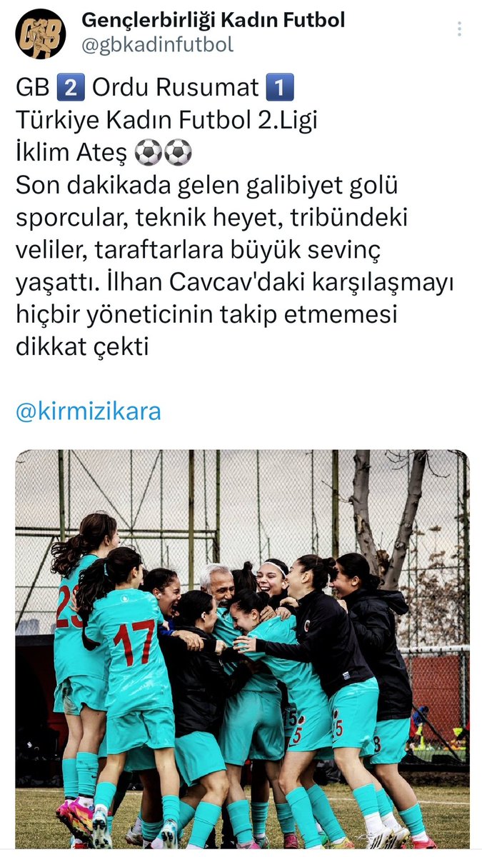Journalist06's tweet image. Aşağıdaki paylaşım yapılana kadar, 'paylaşımları kim yapmış' '18 yaş altı futbolcunun resmi çekilemez' gibi bir konu gündemde yoktu. 

İğne battıktan sonra pansuman yapması gerekenler kınından kılıç çekti.

Bir anda Natura Dünyası Gençlerbirliği'ne aydınlanma(!) geldi.