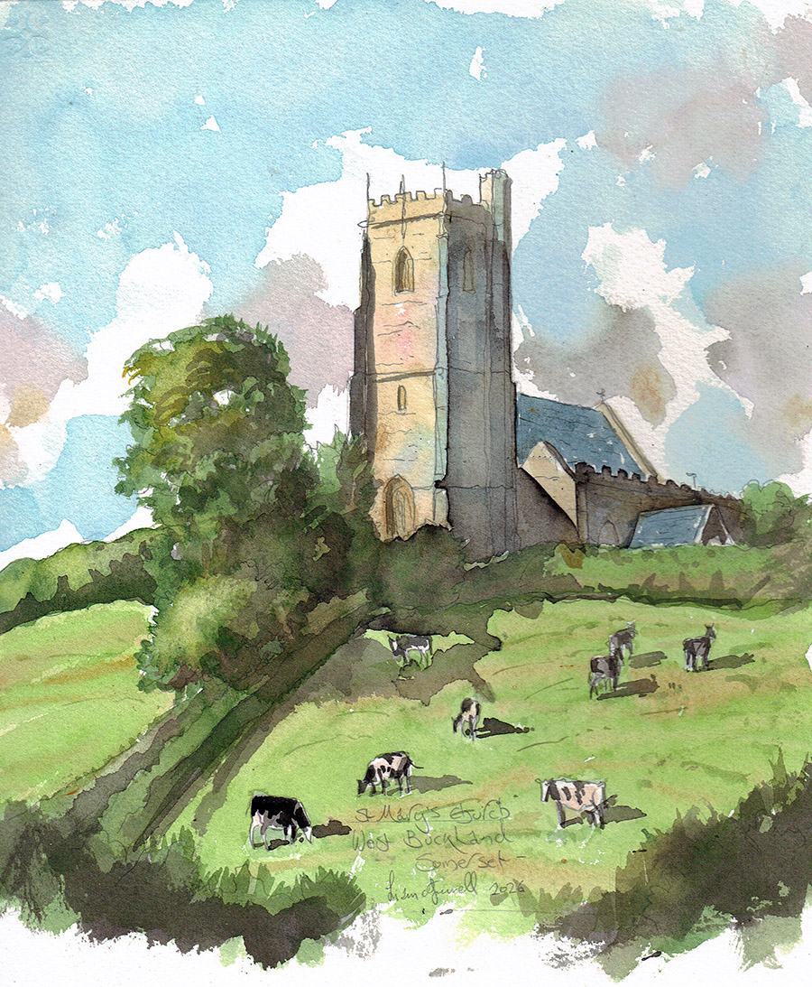 St Mary's Church, West Buckland
The Anglican Church of St Mary in West Buckland, Somerset, England has 13th-century origins and has been designated as a Grade I listed building