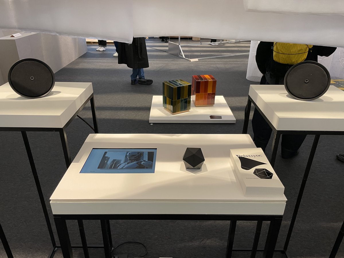 Exhibition Prep Log #5 — DESIGNTIDE TOKYO 2024

Milestone
At the end of November 2024, I exhibited RelaxSync in Nihonbashi, Tokyo.

Preparation
All the elements prepared up to this point—remote, speaker, visuals, and fixtures—were brought together and installed for the five-day