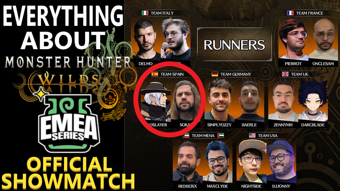 #monsterhunter #MHWilds 

To promote the upcoming EMEA Series event, I have done a video where I list the runners and general rules and format of the competition that will be held Friday next week.

My objective is to have the most people watching this.

youtu.be/QIbfl-xQllI