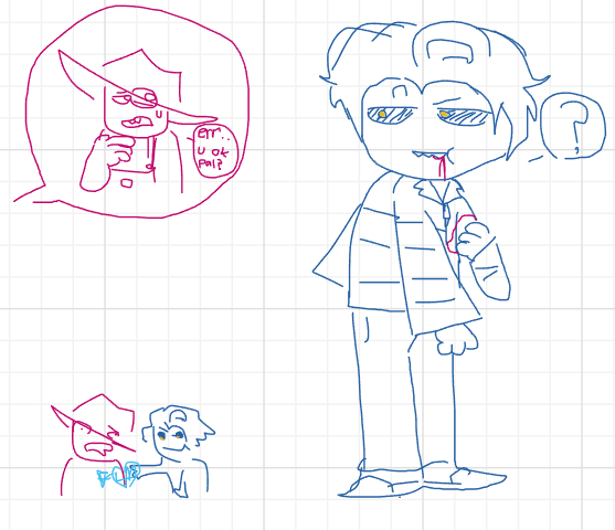 Dailyjalbert's tweet photo. day 19:um my phones dead also draw jake more like tat one evil thumgbial
#jalbert #jalberttwt https://t.co/3WjBpxn3ZQ