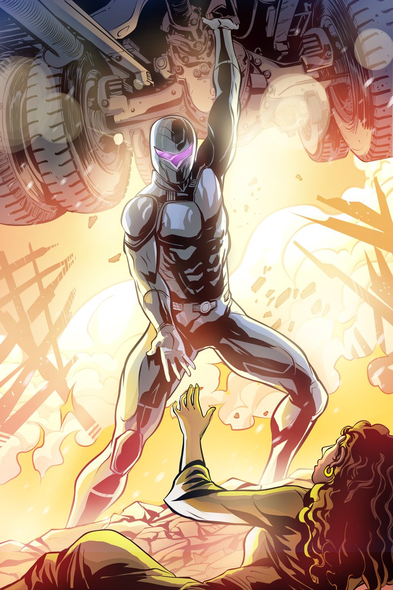 MokshStudios's tweet photo. They stopped believing in heroes the day AI learned to lie.
Nobody believes in miracles anymore. Not when you can render them.

#comics #art #illustration #comic #books #ai #story https://t.co/8Wgh1lYOVv