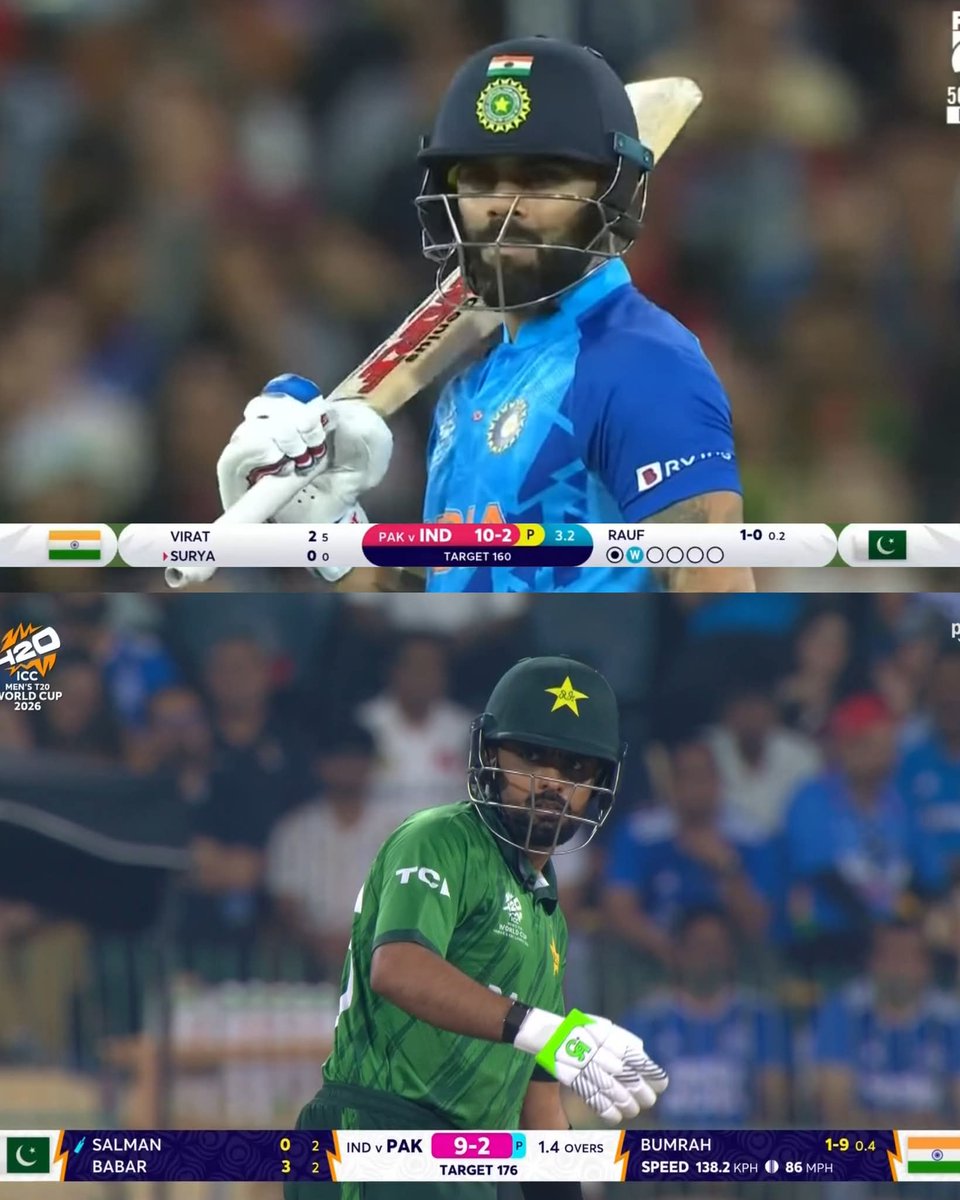 Same situation, Different Players. 💔💔