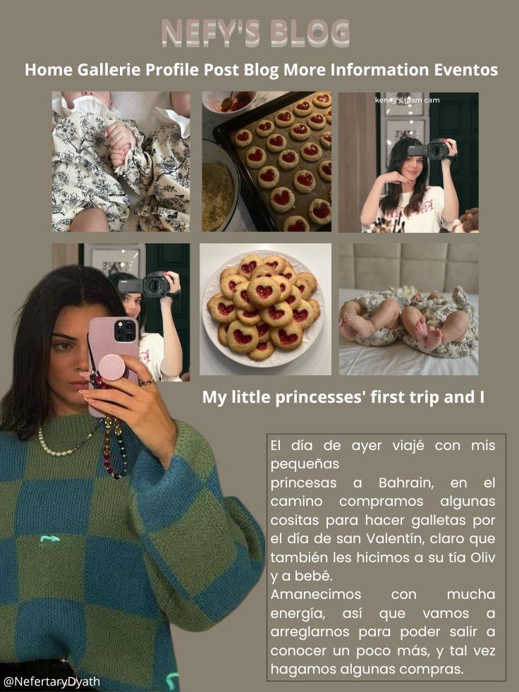 Nefy's Diaries／My gallery by ©NefertaryDyath › photographs &amp; videos

Un pequeño viaje con mis dos princesitas, conociendo un poco Bahrain, disfrutando de nuestra mañana con galletitas recién horneadas.✨