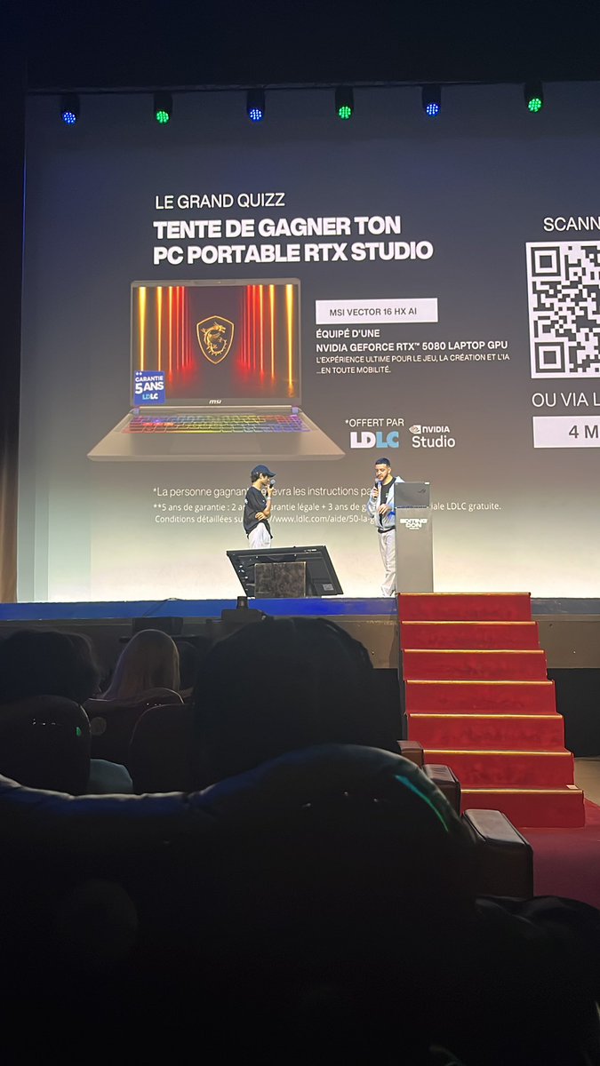 Babou_c2nr's tweet photo. @LDLC @NVIDIAGeForceFR #editingcon2026 https://t.co/Cd7y0xILxE