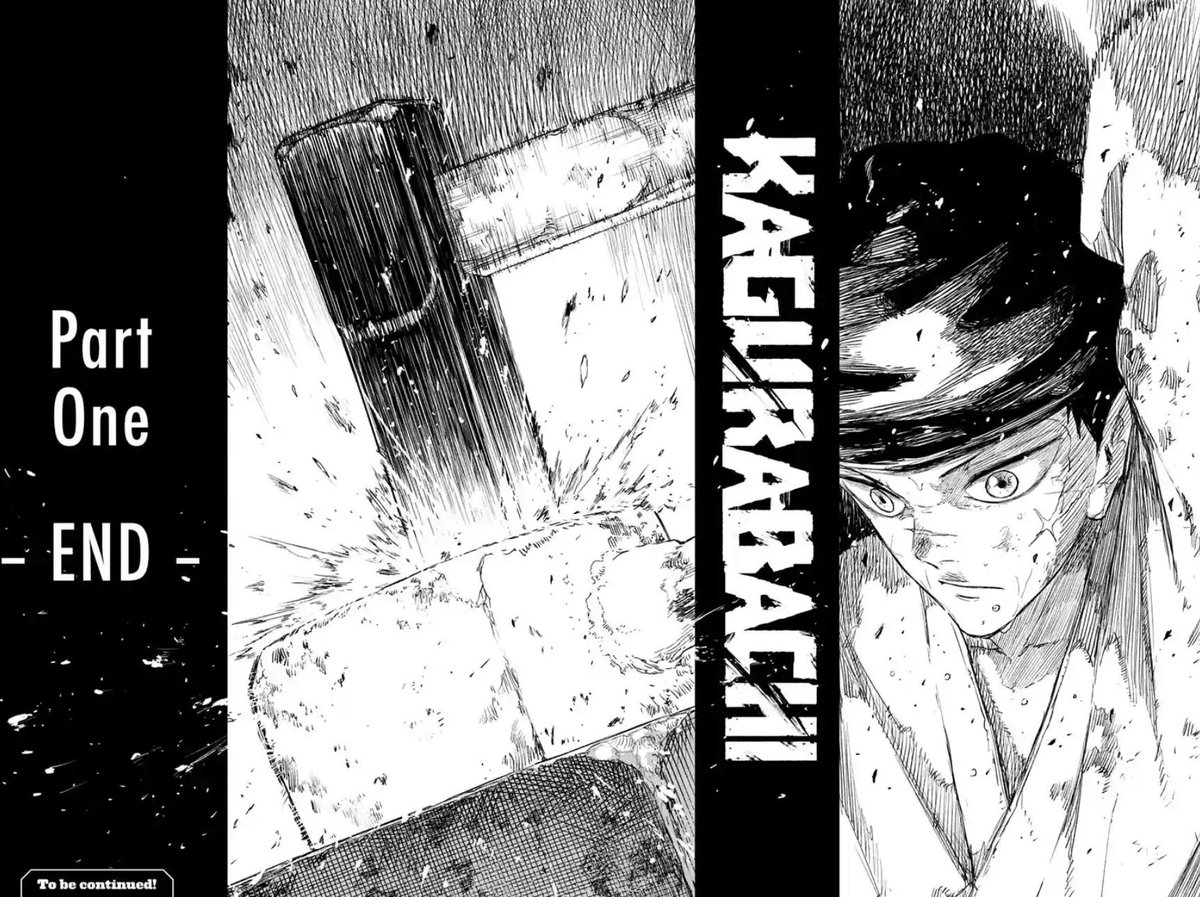 seeing all his opponents again, man it’s been such a great journey. can’t wait to see what hokazono has in store next.

i’ll be here to pour honey on him weekly 🫡

#Kagurabachi