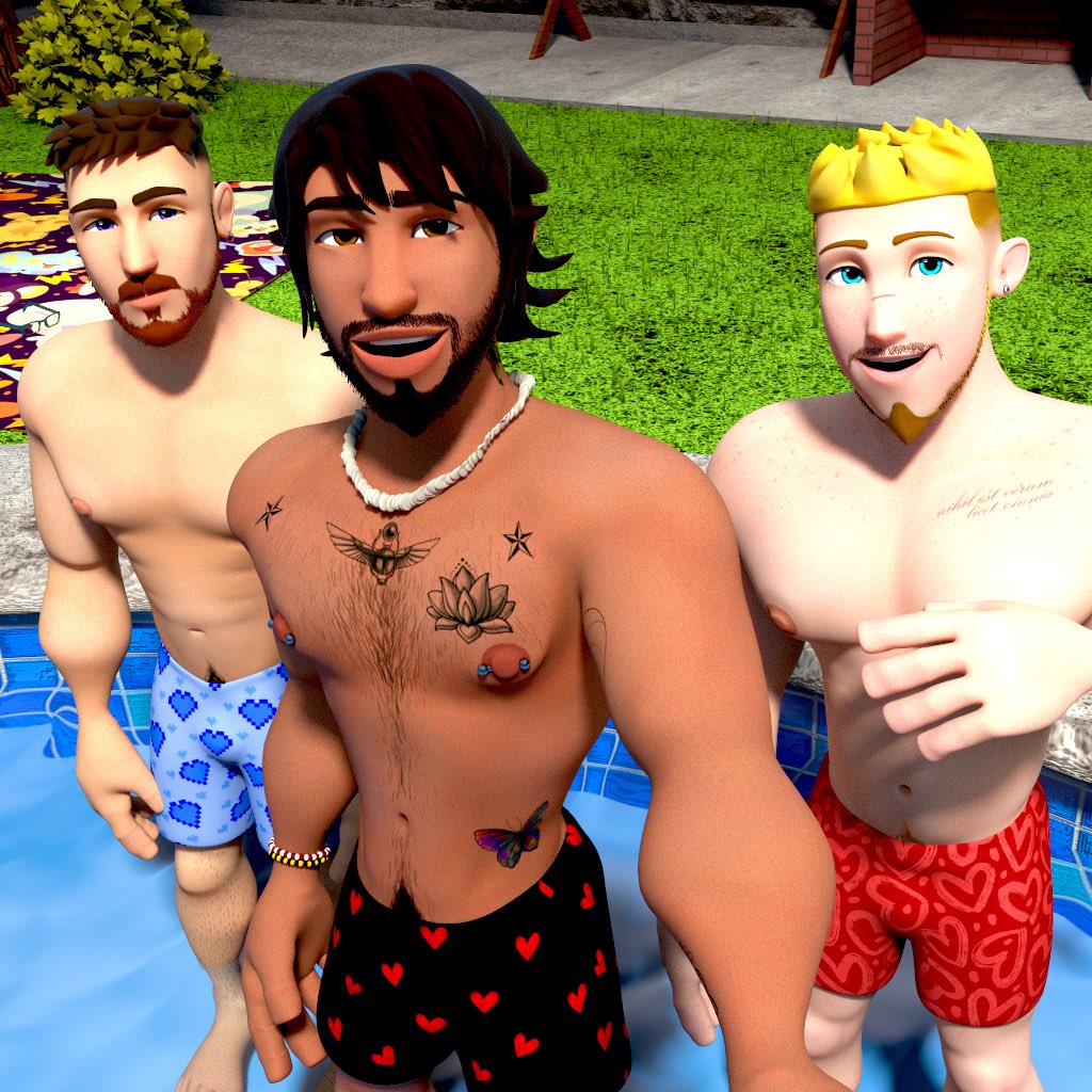 the_sharedgame's tweet photo. Happy Valentine's weekend ☺️❤️ We had a relaxing and loving Valentine’s Day at the pool! Also someone we know thought it was a good idea to prank us...🙊 Swimsuits were cute tho! https://t.co/VjSC8wLIm4
