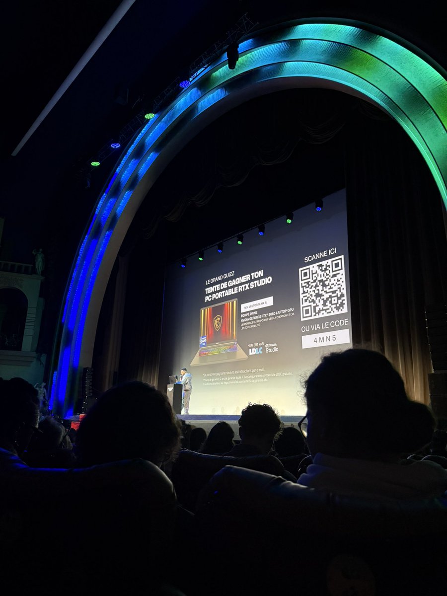 Julwkproduction's tweet photo. #LDLC #editingcon2026 @LDLC @NVIDIAGeForceFR https://t.co/DTIjCrRB0M