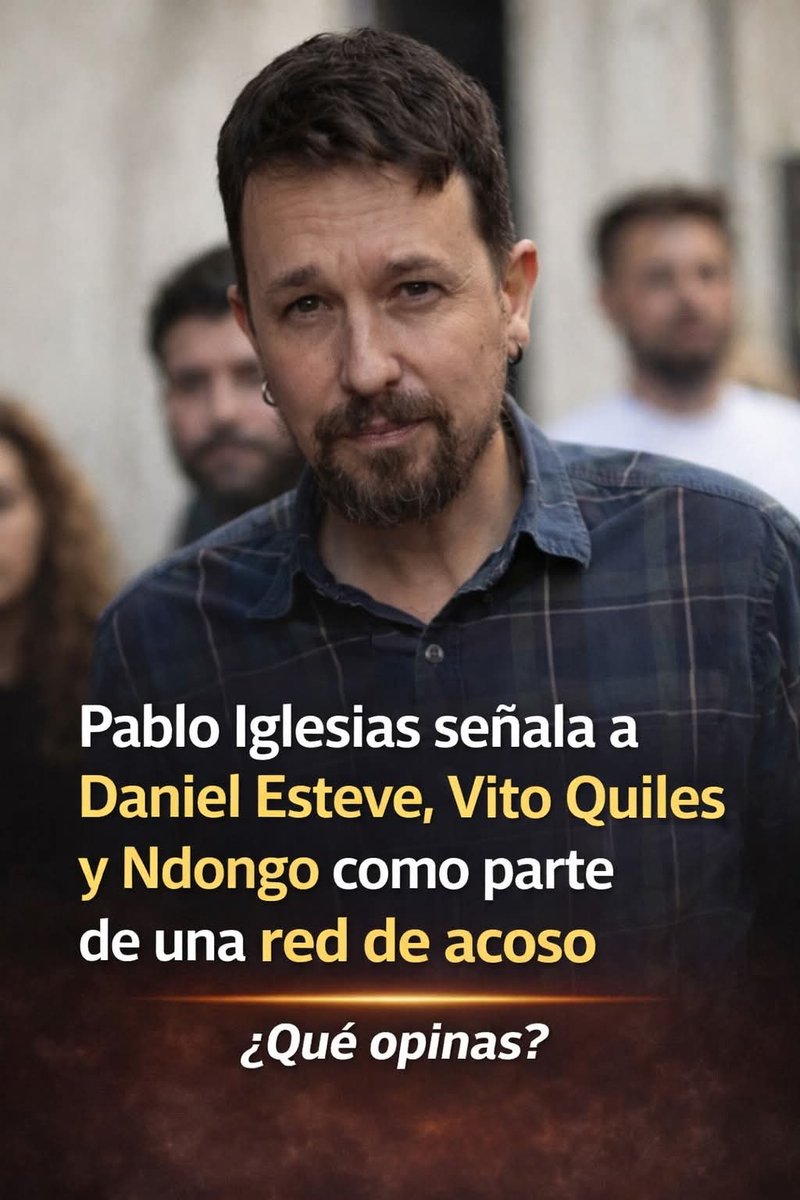 Que opináis de esto de <a href="/PabloIglesias/">Pablo Iglesias 🔻{R}</a> 👇