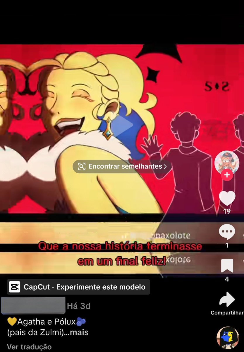 Meu desenho apareceu num edit do tiktok 🥹 Isso fez meu dia