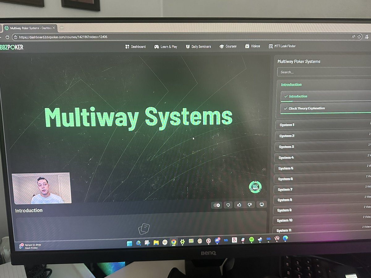 A little study time before the Sunday grind <a href="/BBZPoker/">BBZ Poker</a> <a href="/BBZAcademy/">BBZ Academy - APPLY NOW</a>