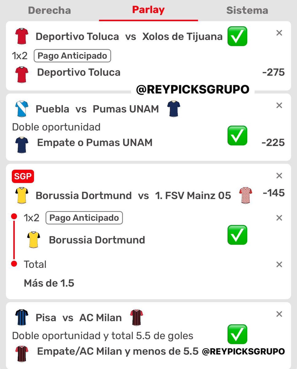 PickCristianRey's tweet image. Nadie nos tumbó el +300 💰✅✅✅