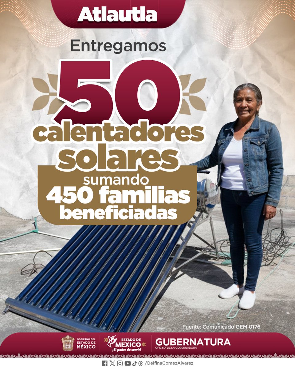 ☀️ Impulsamos el proyecto “Sol que Transforma” mediante el cual acercamos soluciones tecnológicas accesibles que contribuyen a reducir emisiones contaminantes y mejorar la calidad del aire.
Con #ElPoderDeServir consolidamos la transición energética para fortalecer el bienestar y