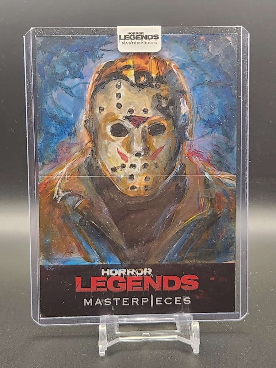 Met4lif's tweet photo. @CardPurchaser Triple Panel Sketch cards from Horror Legends Masterpieces are my favorite https://t.co/dEjU03duS4