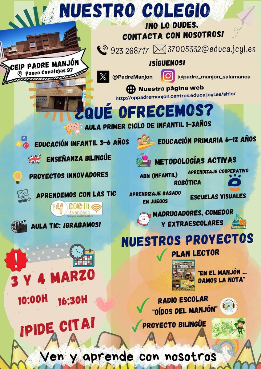 CEIP PADRE MANJÓN tweet media