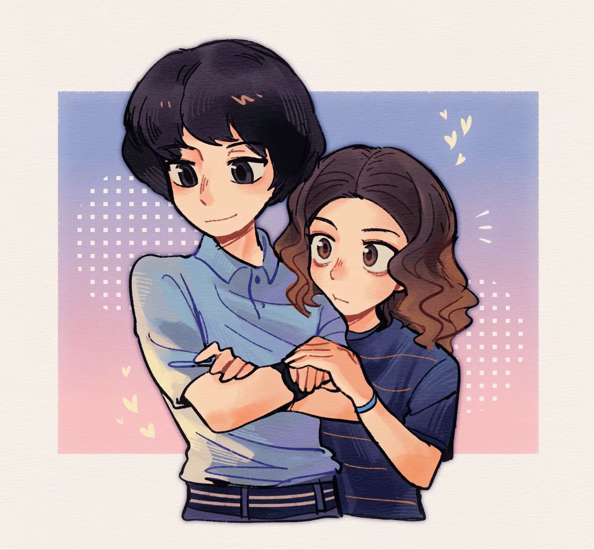 WuuzAgHI9m12XsY's tweet image. 兄弟这个太萌了。。#mileven #strange