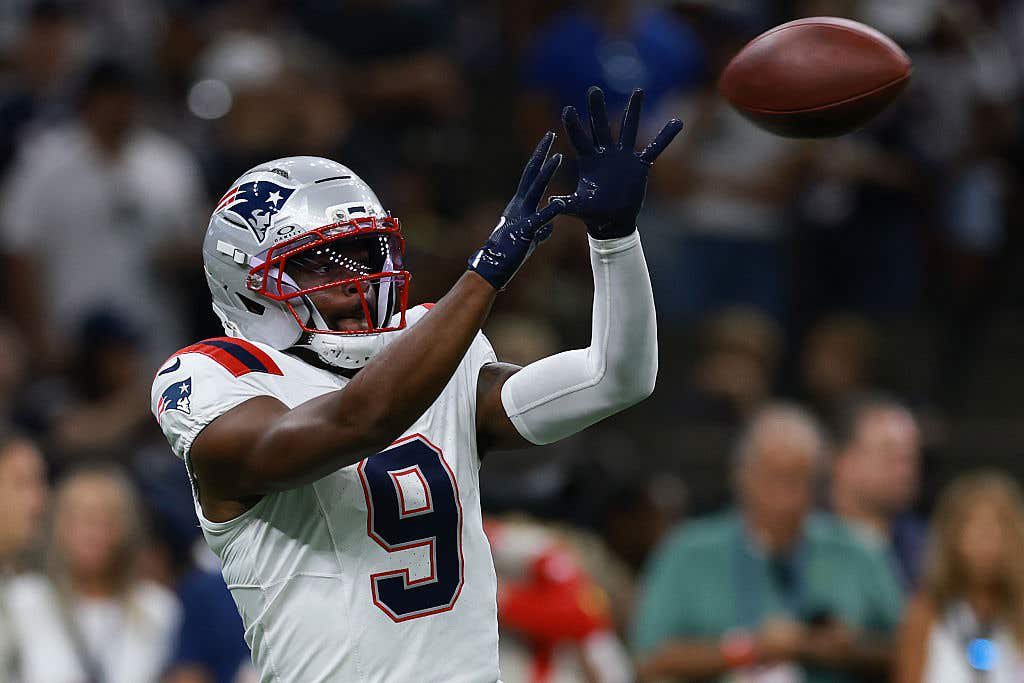 Qué opinión tiene la banda Patriot de Kayshon Boutte? Cuéntenme un poquito.