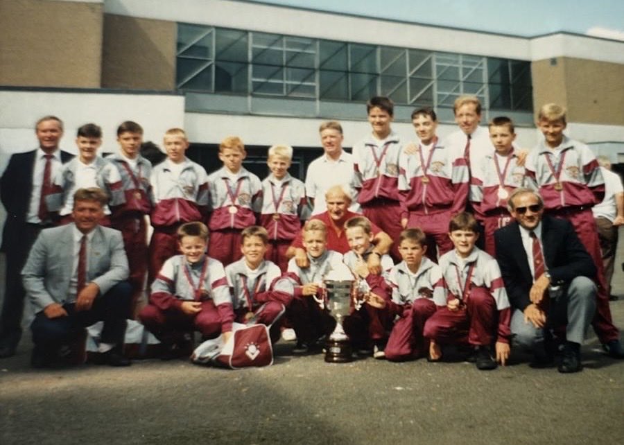 Great days with Hearts as a boy but today is all about the Rangers 💙