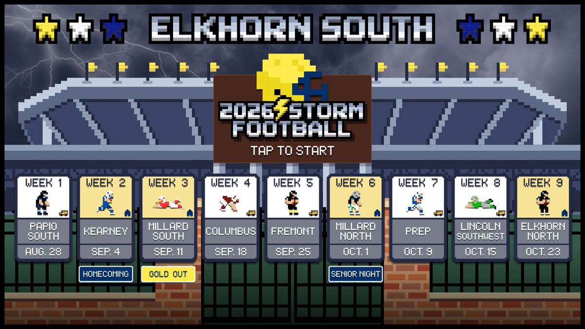 ElkhornSouthFB's tweet photo. #RollStorm 🏈⚡️ https://t.co/bKF9OzqOOz