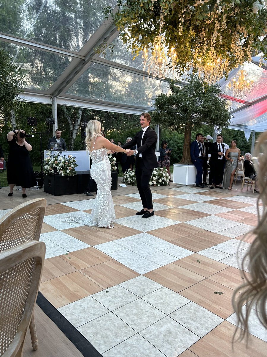 Watching travis sanheim play at an olympic level is surreal only because I just casually went to his wedding 2 years ago