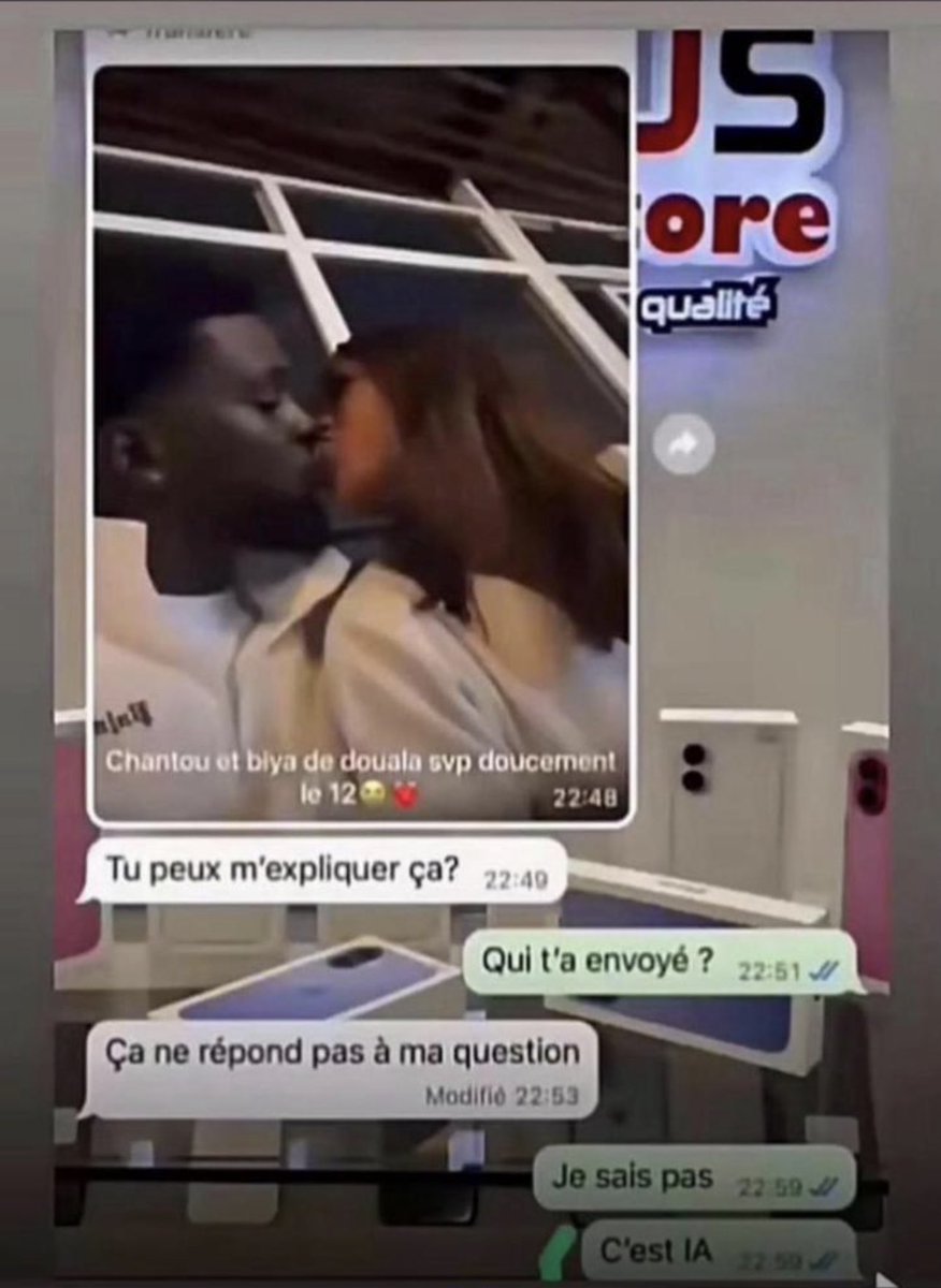 Lorsqu’on t’attrape tu accuses IA 😂🤣