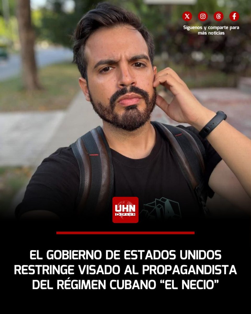 Toda mi solidaridad a <a href="/ElNecio_Cuba/">El Necio</a>. No es un delito defender la soberanía de su patria y explicar al mundo las injerencias del imperio en Cuba y en cualquier país del mundo.