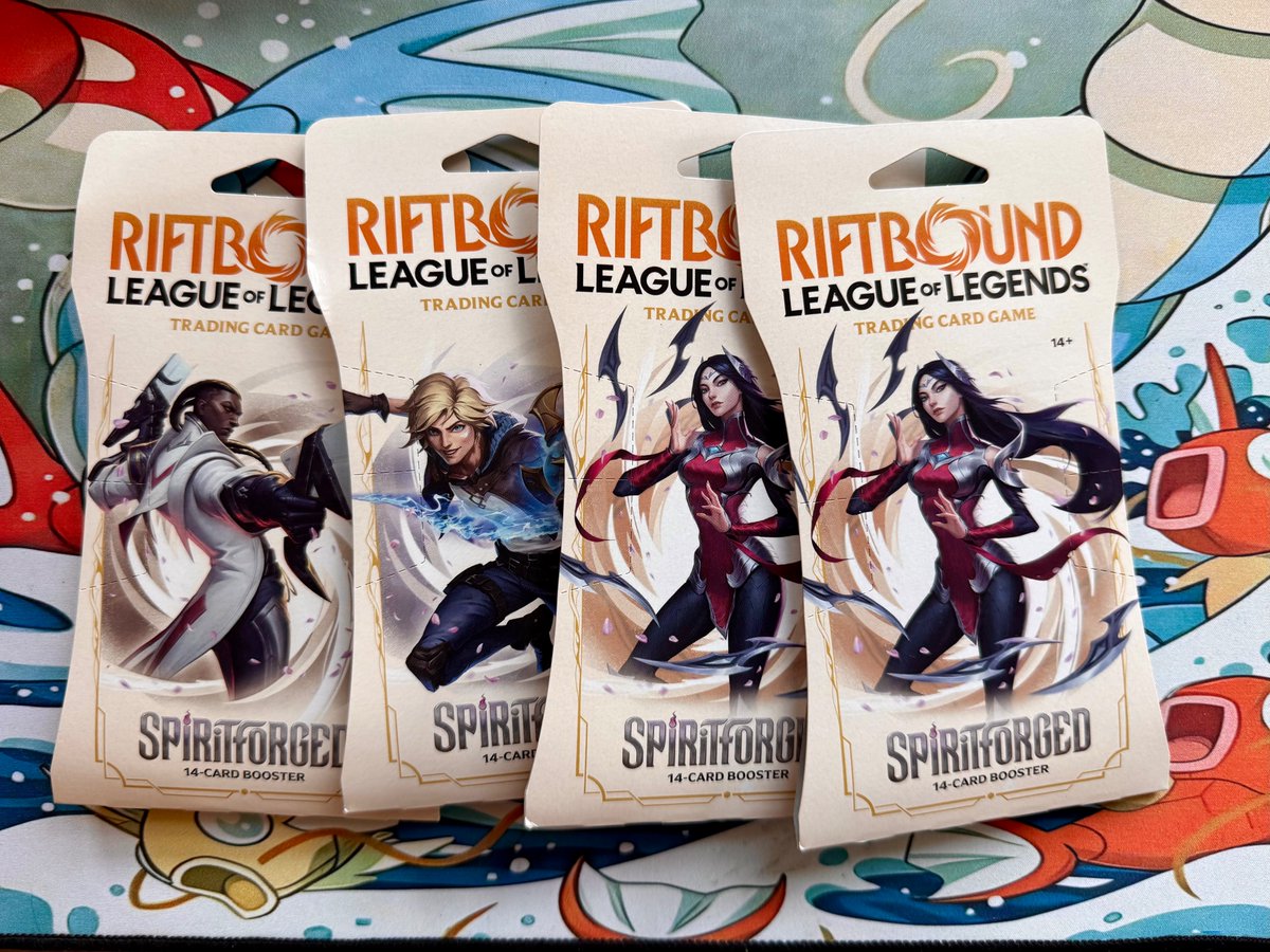 JigglypuffKing_'s tweet image. Gpuff 🌞

Soft support is now live for @playriftbound Spiritforged on the JK Index!

The second set from @riotgames @LeagueOfLegends TCG is now structured and searchable.

Sales depth coming soon. 🧱