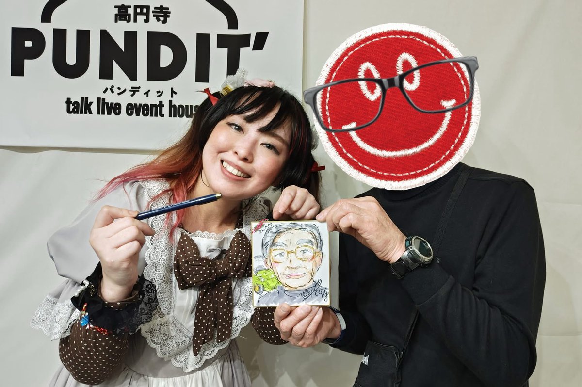 星野とさくら生誕祭2026 今回、新たな試み「ミニ色紙にその場で似顔絵