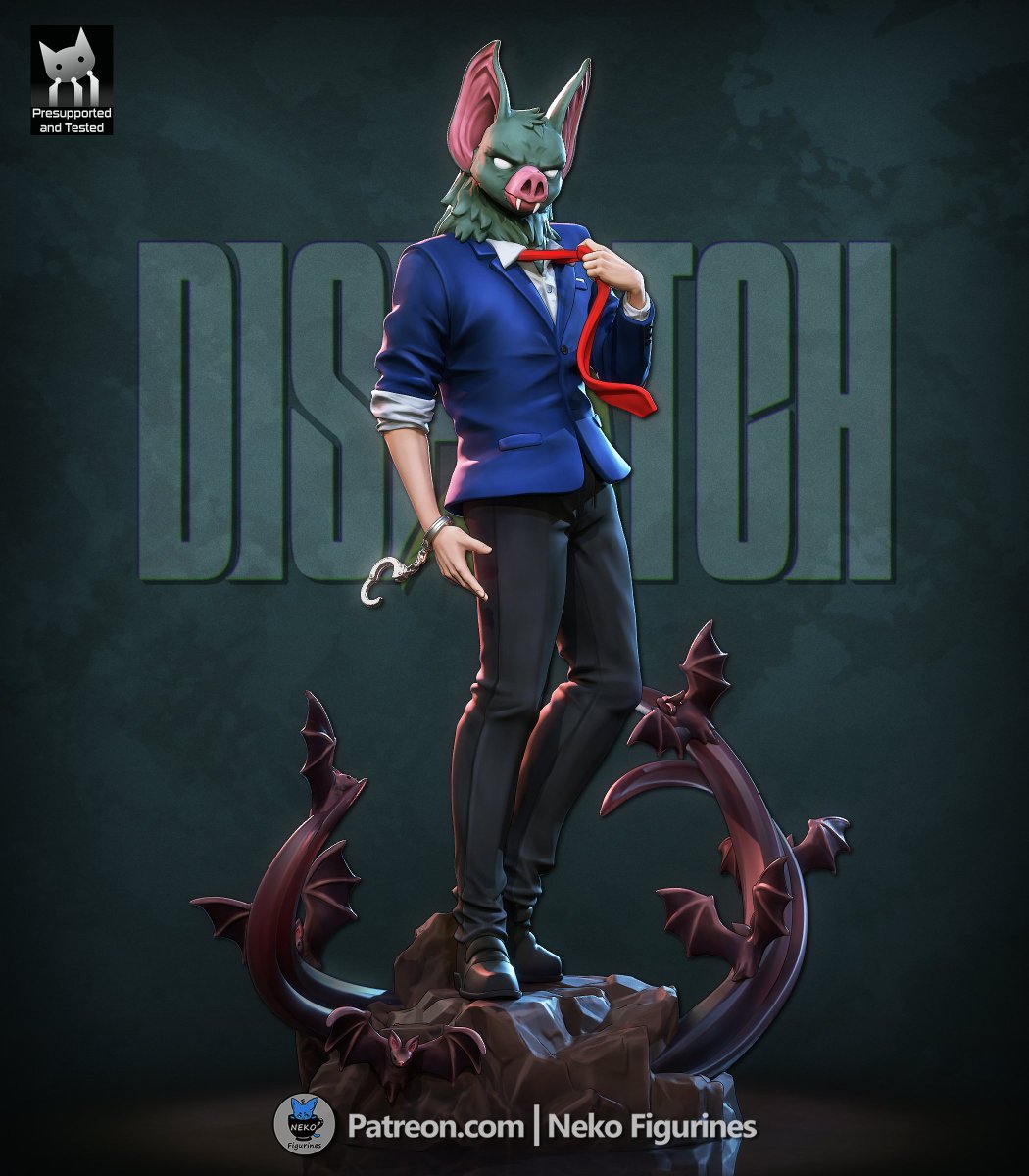 NekoFigurines's tweet photo. Sonar is ready to commit a crime !

#dispatch #dispatchfanart https://t.co/LyGbC4vwxr