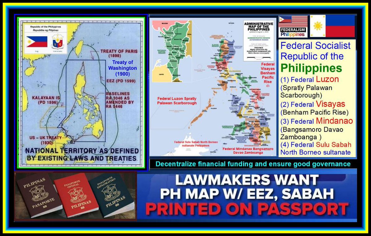 JamFlor2012's tweet photo. Lawmakers must pass a law to print PH #Federal territory map on #passports @DFAPHL @dndphl @PhilMarineCorps @RichHeydarian @NelsonLubao @atomaraullo @kikopangilinan @loren_legarda @piacayetano @immigPH @TourismPHL @YesYesYo13 @sebduterte @TobyTiangco @migzzubiri @zaldyco_ @ADB_HQ https://t.co/nWuTeRlWrV
