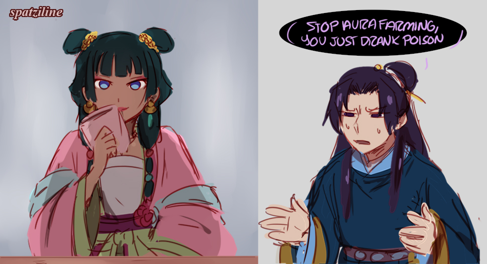 This reminded me of the Maomao iconic moment, Jinshi doesn't get it #TheApothecaryDiaries