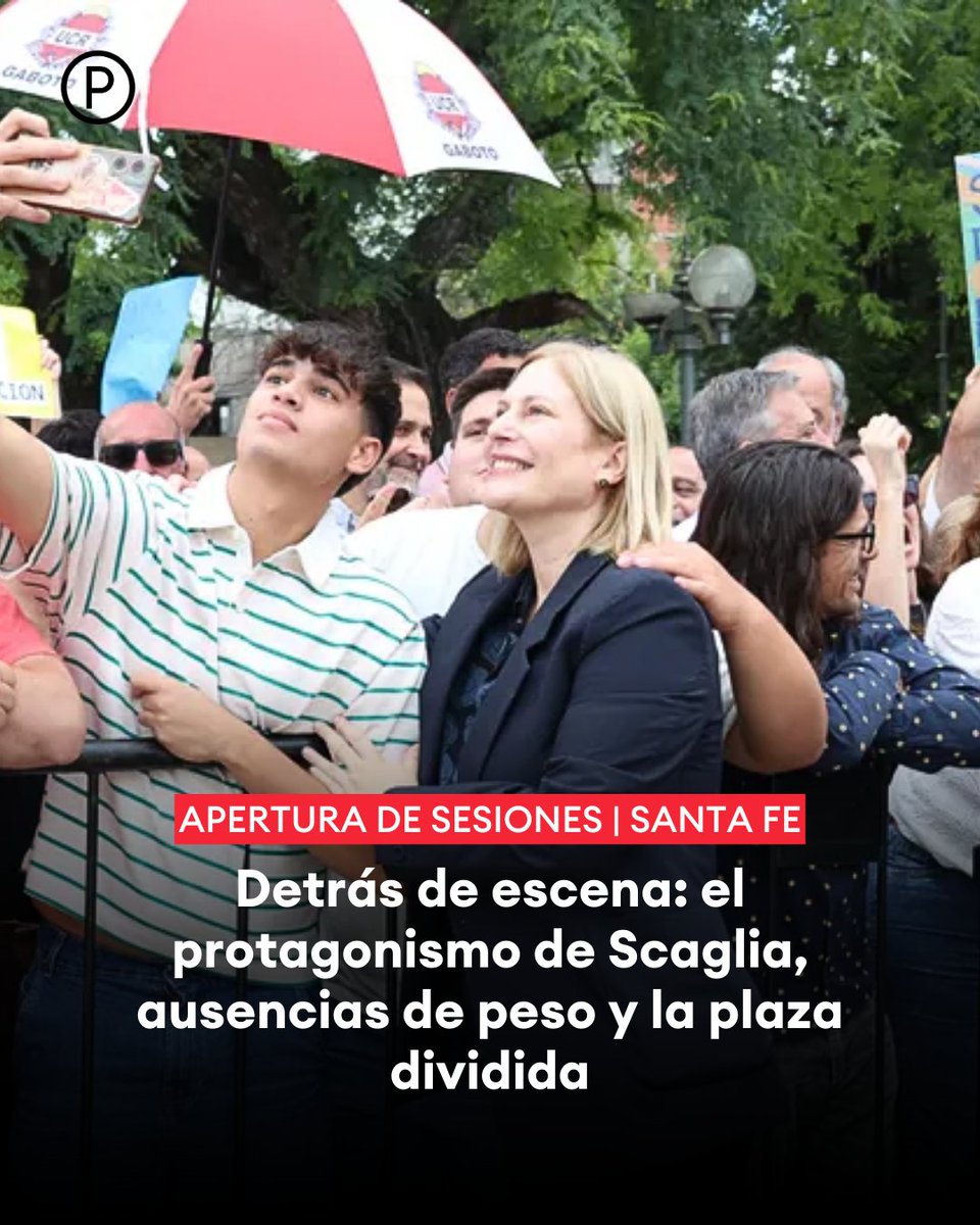 #SantaFe 📍 La diputada Scaglia acompañó a Pullaro como si aún fuera la vicegobernadora

👥 Afuera, apoyo y reclamos salariales

 Faltazos de popes peronistas y Granata

🔗 letrap.com.ar/c5421923
✍️ <a href="/AgustinVissio/">Agu Vissio</a>