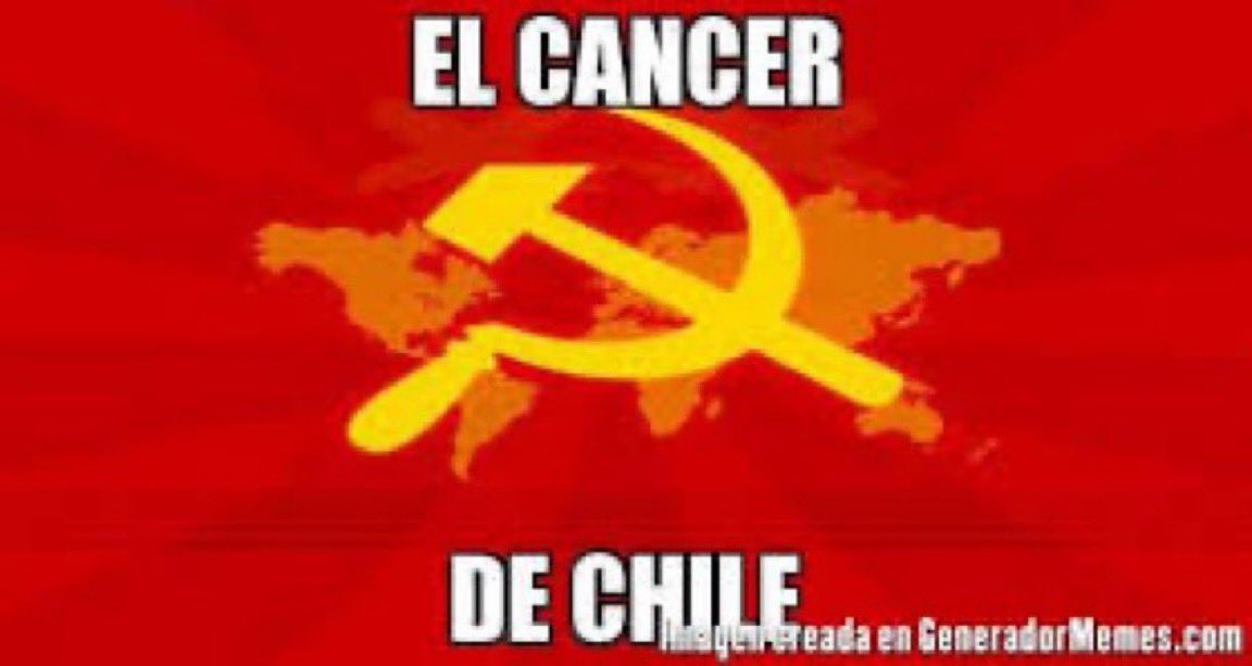 john_bike's tweet photo. @MatiasBellolio @PCdeChile #NoAlComunismo https://t.co/vswCWrMPmB