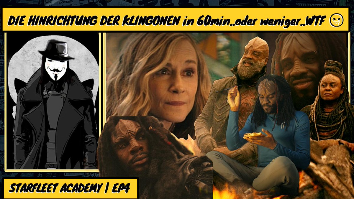 STARFLEET ACADEMY | EP4 | DIE HINRICHTUNG DER KLINGONEN in 60min..oder weniger..WTF 😝
youtu.be/UkpUjDgu-OQ